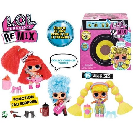 L.O.L. Surprise - Hair flip Remix - Poupée modele aléatoire