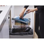 BLACK+DECKER PSA115B-QW Balai électrique Lithium - 3,6V - Bleu