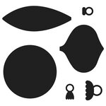 Matrices de découpe - Boules de Noël