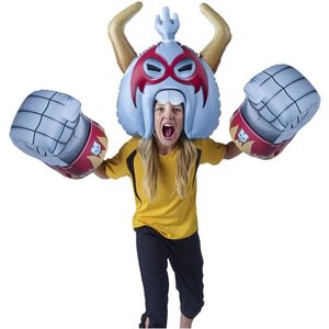 Armure Massive Monster Mayhem Gonflable - Casque & Poings - Modele RoBro - EU666121