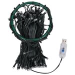 vidaXL Guirlande lumineuse d'arbre de Noël 150 LED colorées 150 cm