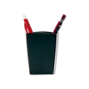 Pot à crayons carré 74 x 74 x 105 mm Noir 5 ETOILES