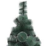 vidaXL Arbre de Noël artificiel avec LED et boules Vert 150 cm PVC PE