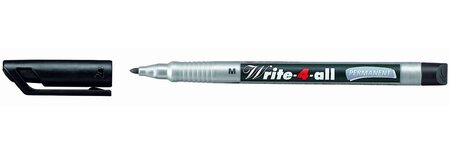Marqueur permanent write-4-all  m  noir stabilo