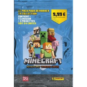 MINECRAFT TRADING CARDS - PACK POUR DÉMARRER TA COLLECTION