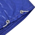vidaXL Housse de trampoline PE 360-367 cm 90 g/m²