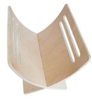 Porte journaux en bois naturel