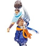 League of legends - figurine 10 cm yasuo officielle - 6062259 - avec 12 points d'articulation & accessoires - jouet collection