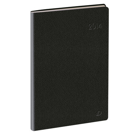 Agenda Président Toscana noir 21 x 27 cm QUOVADIS