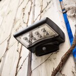 Applique solaire ip65 blanc froid détecteur de mouvement 8h d'autonomie