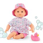 Corolle - mon premier poupon corolle - bébé bain coralie fleurs de corolle