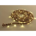 Luxform Guirlande lumineuse à LED Manila 3 m Marron