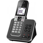 Panasonic KX-TGD320FRG Solo Téléphone Sans Fil Répondeur Noir