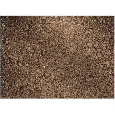 Rouleau d'adhésif décoratif pailleté marron glacé 45 x 150 cm