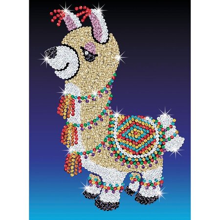 Tableau Sequin Art Junior Lama - Sequin Art