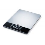 Beurer - ks 34 xl  balance de cuisine en acier inoxydable