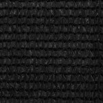 vidaXL Tapis de tente 250x300 cm Noir
