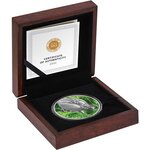 MACRO MANTIS Insects 2 onces argent monnaie 5 Dollars Niue 2022