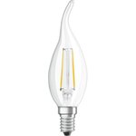 Osram ampoule led flamme coup de vent clair filament 2 5w=25 e14 chaud