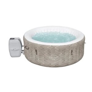 BESTWAY Spa gonflable Lay-Z-Spa Madrid - 2 a 4 personnes - Motif graphique - 120 Airjet™ - 180 x 66 cm