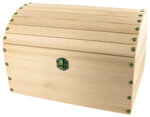 Coffre de pirate en bois 29 x 21 5 x 19 cm