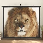 vidaXL Écran de projection avec trépied 90" 4:3