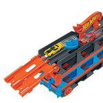 Hot Wheels Jeu de construction de pistes et voitures Speedway Hauler