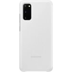 Clear view cover s20 blanc