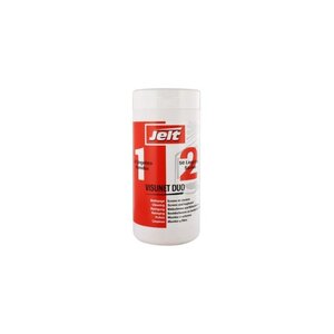 Boite de 50 lingettes humides et 50 sèches Visunet Duo pour écrans et claviers JELT