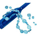 Lot de 10 pains de 57 g de pâte à modeler FIMO Effect pierres précieuses