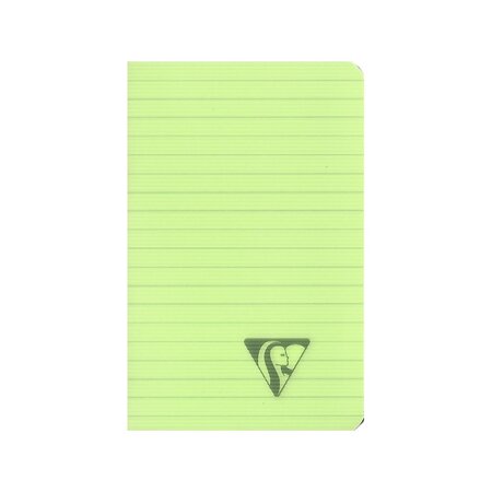 Clairefontaine 1 carnet 9 x 14 cm 96 ligné -  couleur aléatoire