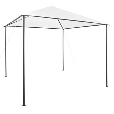 vidaXL Tonnelle 3x3x2 9 m Blanc 180 g/m²