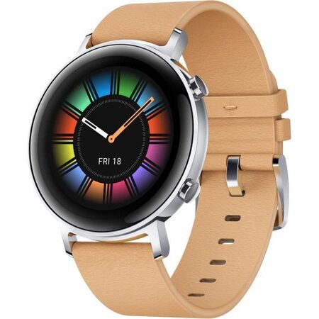 Huawei watch gt2 3 05 cm (1.2") amoled 42 mm acier inoxydable gps (satellite)