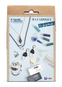 Coffret ma fabrique a bijoux 130 x 200 x 40mm