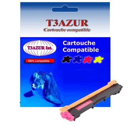 Toner compatible avec Brother TN245 Magenta pour Brother HL3150CDW, HL3152CDW - 2 200 pages - T3AZUR