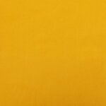 vidaXL Chaises pivotantes à manger lot de 2 jaune moutarde velours
