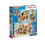 Clementoni - 24779 - SuperColor 2x20 pieces - Pat'Patrouille