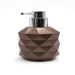 RIDDER Distributeur de savon Joyce Marron foncé métallique 250 ml