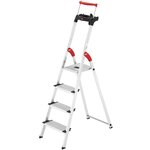 Hailo escabeau comfortline xxr 146 cm aluminium 8030-407