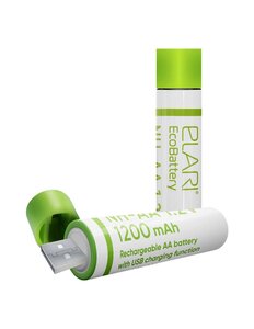 Pile  LR6 AA rechargeable USB Elari