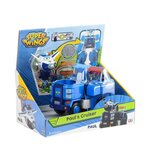 SUPER WINGS Véhicule Transformable en Robot 18 cm + 1 FIGURINE - Paul's Cruiser - EU720315