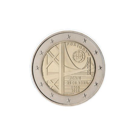 Portugal 2016 - 2 euro commémorative pont
