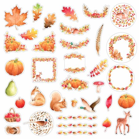 Formes en Papier Calque - Dessins automne