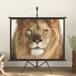vidaXL Écran de projection avec trépied 60" 4:3