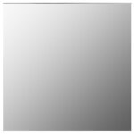 vidaXL Ensemble de miroirs muraux carrés 7 Pièces Verre