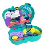 Polly pocket - coffret loutre aquatique - poupée mini-univers