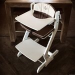 tiSsi Chaise haute pour bébés Blanc