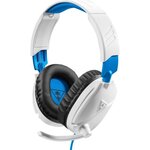 TURTLE BEACH Casque gamer Recon 70P pour PS4 et PS4 Pro Blanc (compatible Xbox one, Nintendo Switch, Appareils mobile) - TBS-3455-02