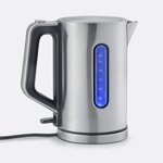 SEVERIN WK3416 Bouilloire design 1,7 L, ébullition rapide, Sans Bisphénol A, Arrêt auto, Range câble, Socle 360°, Inox