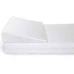 CHILDHOME Oreiller anti-reflux de berceau Heavenly 60 x 120 cm Blanc